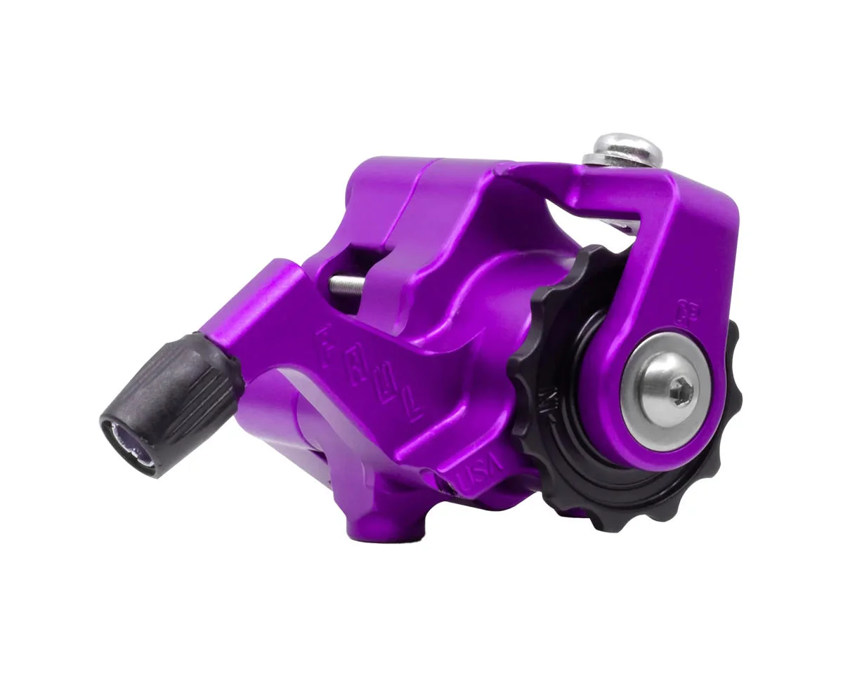 Paul Components Klamper Disc Brake Caliper (Purple/Black) (Mechanical) (Front or Rear) (Short Pull) (Flat Mount)